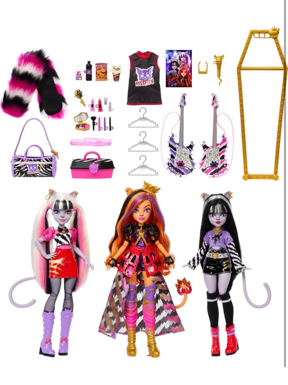 monster high Misfits Duo Pack - Purple, Orange & Black - Picture 3 of 4